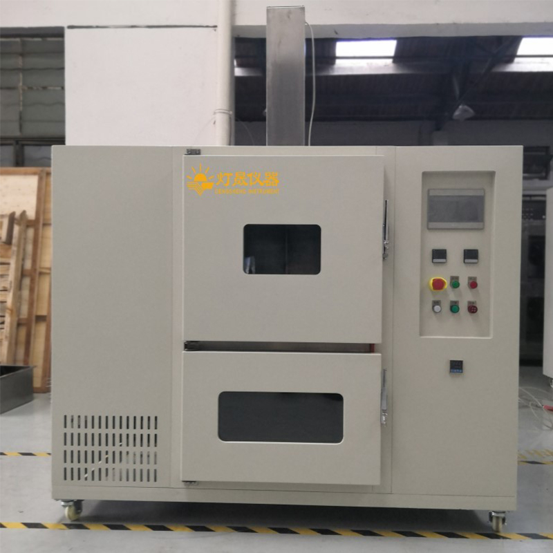 Camera per test ad immersione in soluzione salina